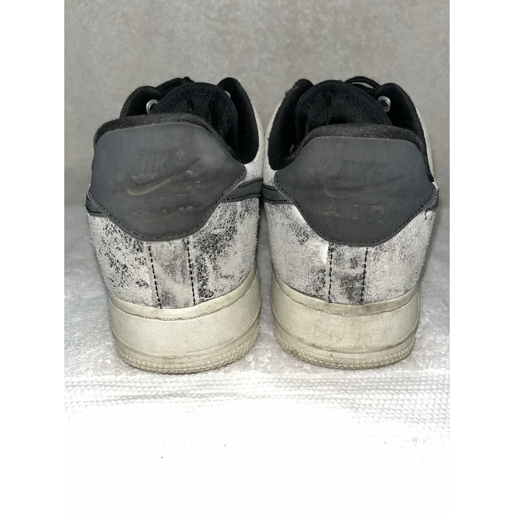 Nike Air Force 1 Black Metalic Pewter LXX Women's Size 8 Air Force 1 A01017-001